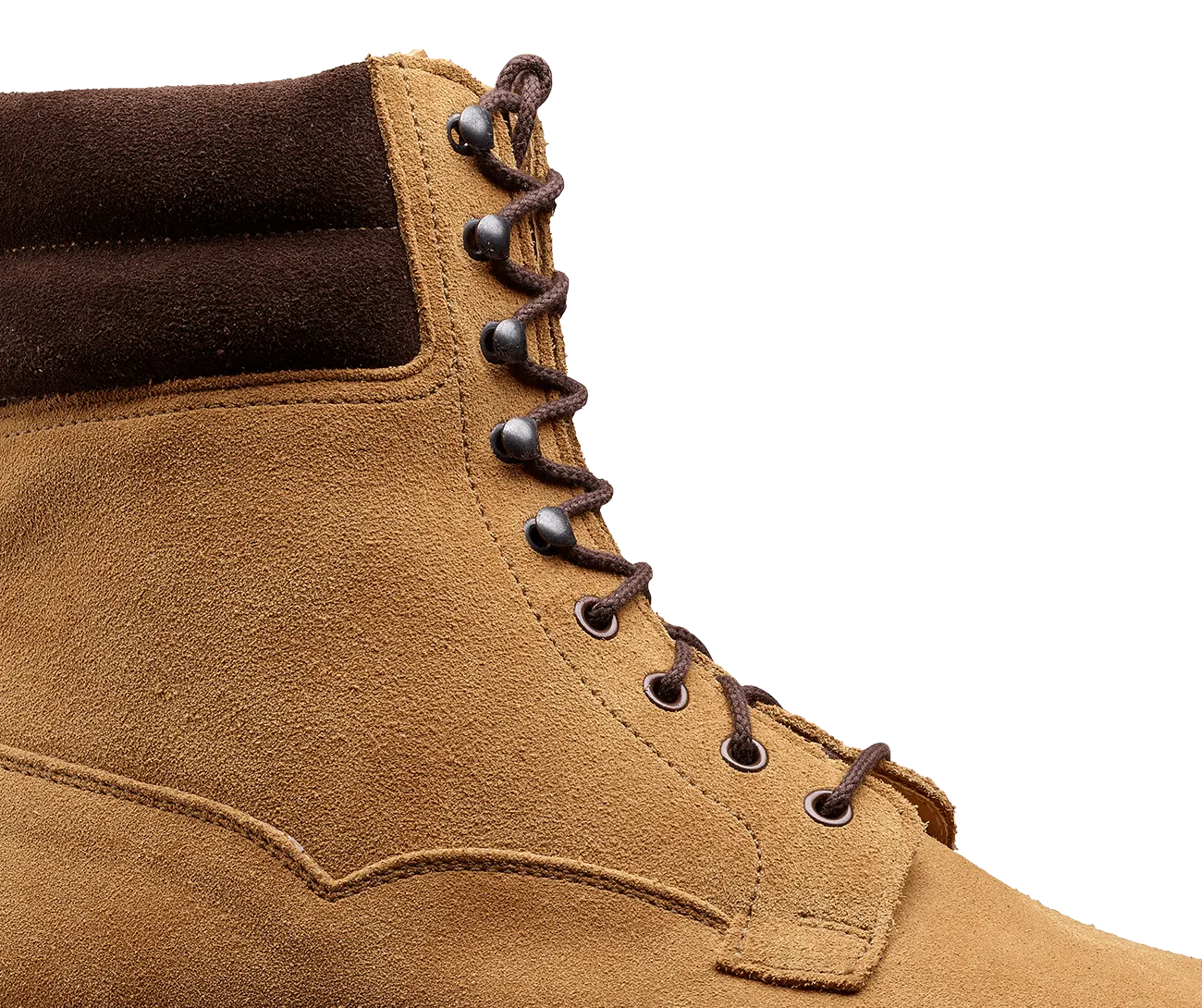 Ross Fawn Suede & Dark Brown Suede Collar,Men Footwear