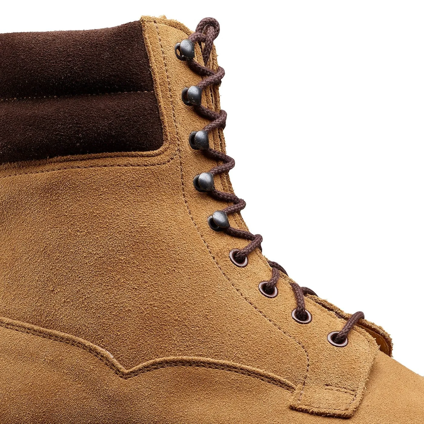 Ross Fawn Suede & Dark Brown Suede Collar,Men Footwear