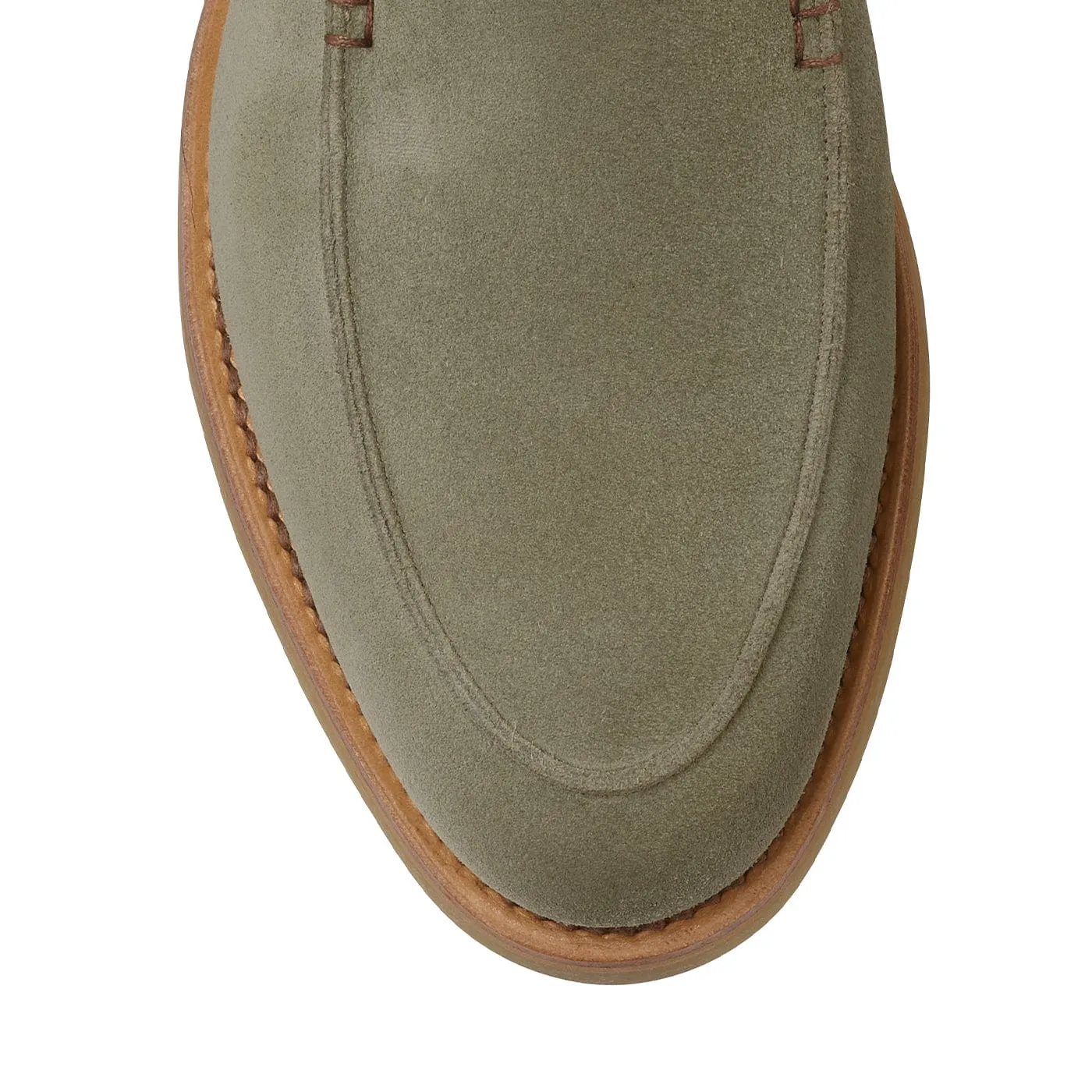 Salcombe 2 Pistachio Suede,Men Footwear