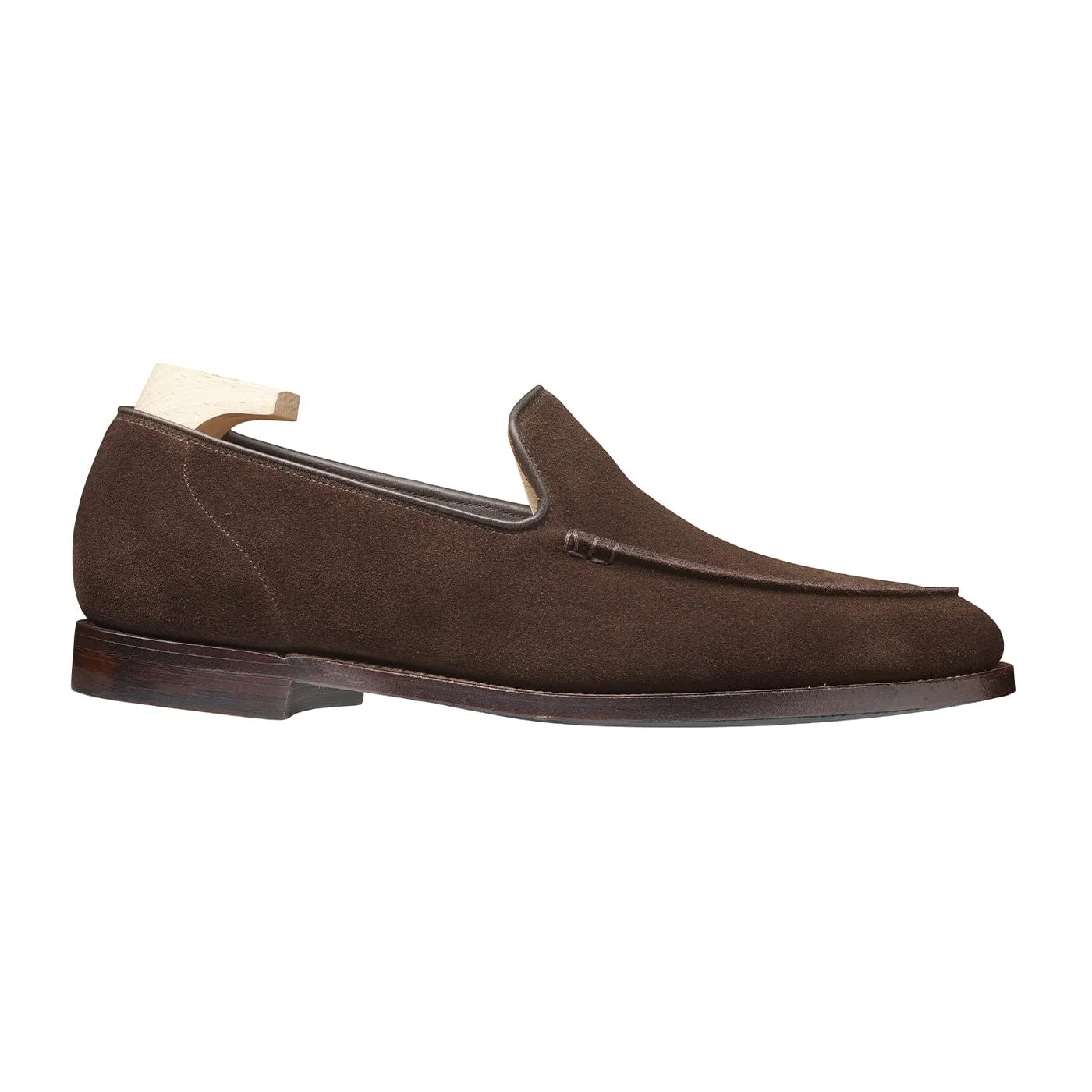 Salcombe Dark Brown Suede,Men Footwear