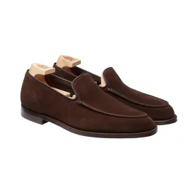 Salcombe Dark Brown Suede,Men Footwear
