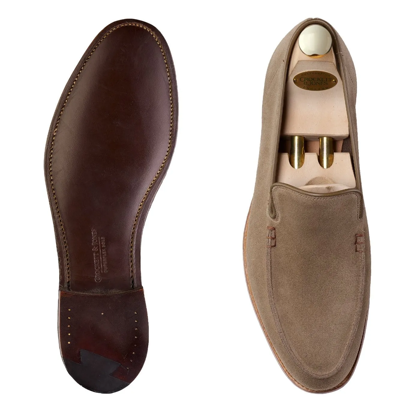 Salcombe Khaki Suede,Men Footwear