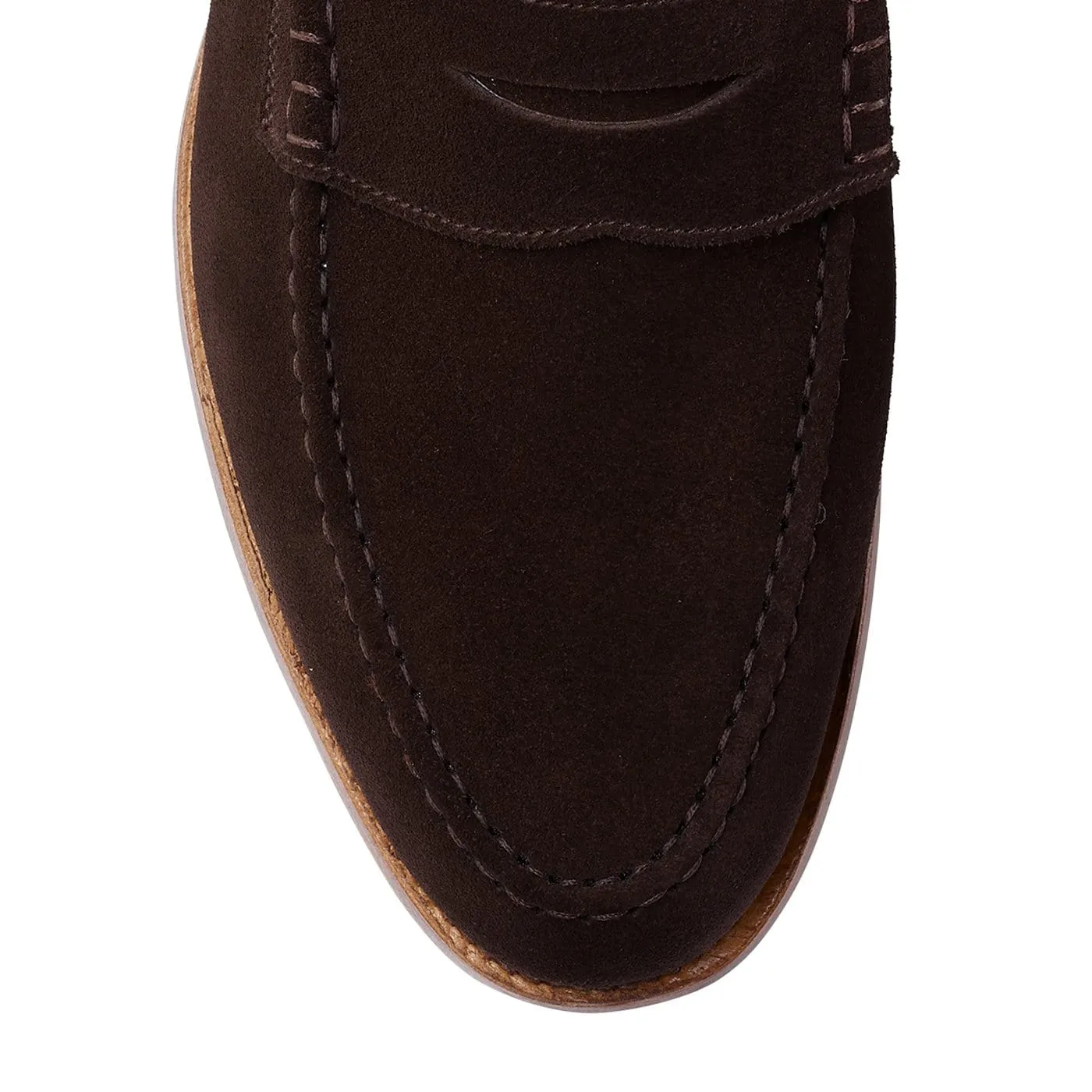 Seaton Dark Oak Suede,Men Footwear