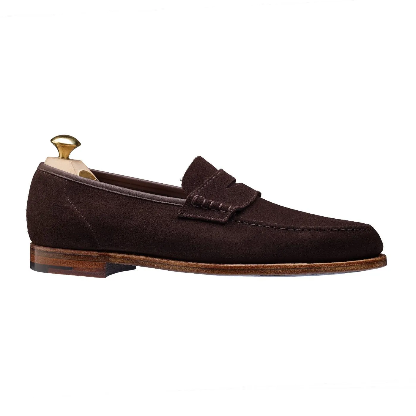 Seaton Dark Oak Suede,Men Footwear