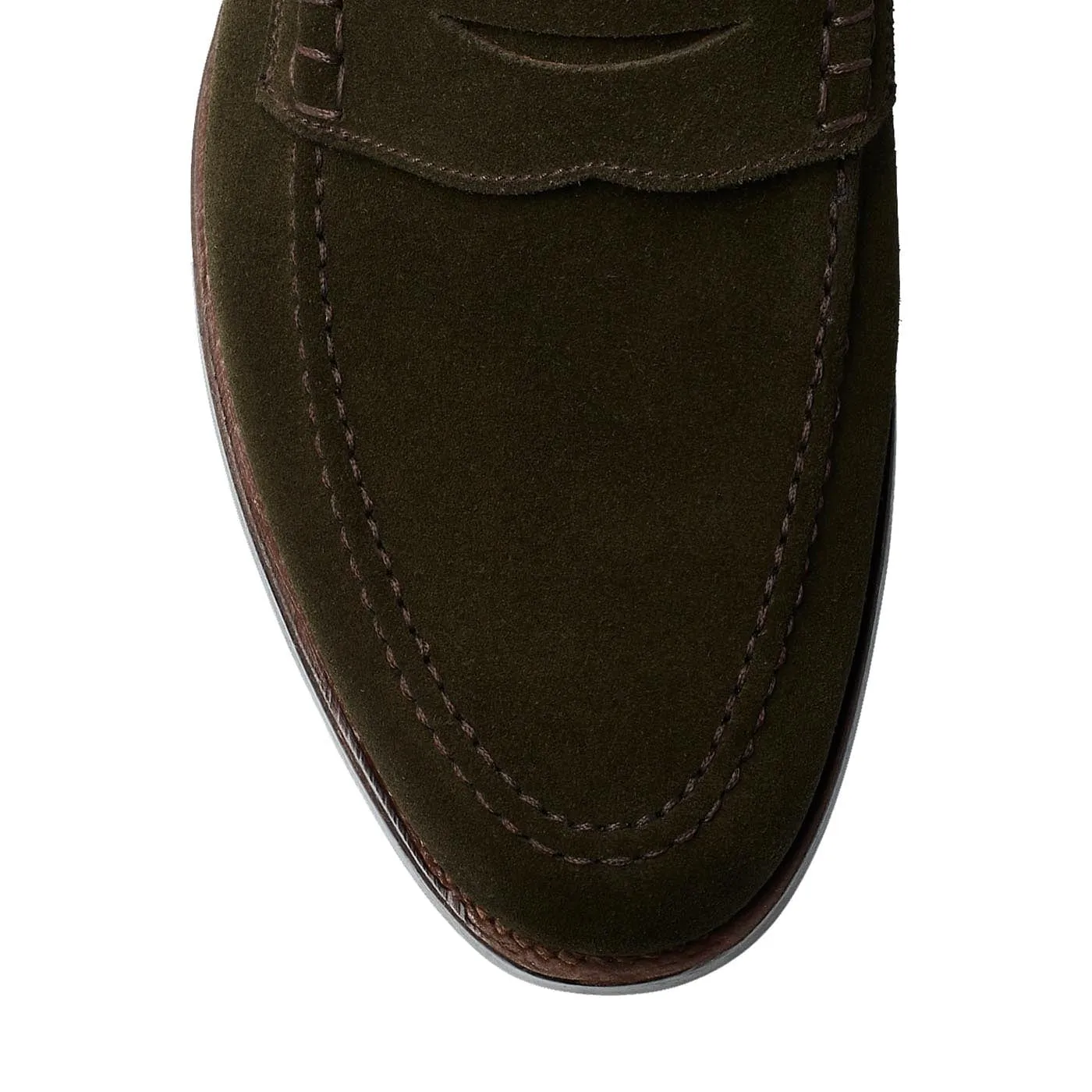 Seaton Earth Green Suede,Men Footwear