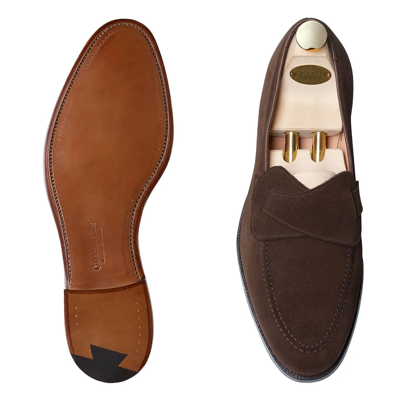 Selby Dark Brown Calf Suede,Men Footwear