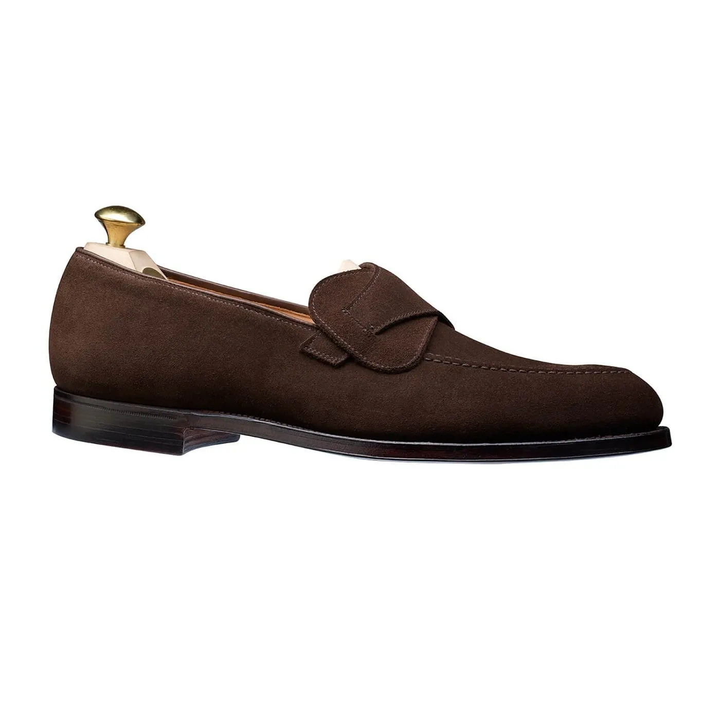 Selby Dark Brown Calf Suede,Men Footwear