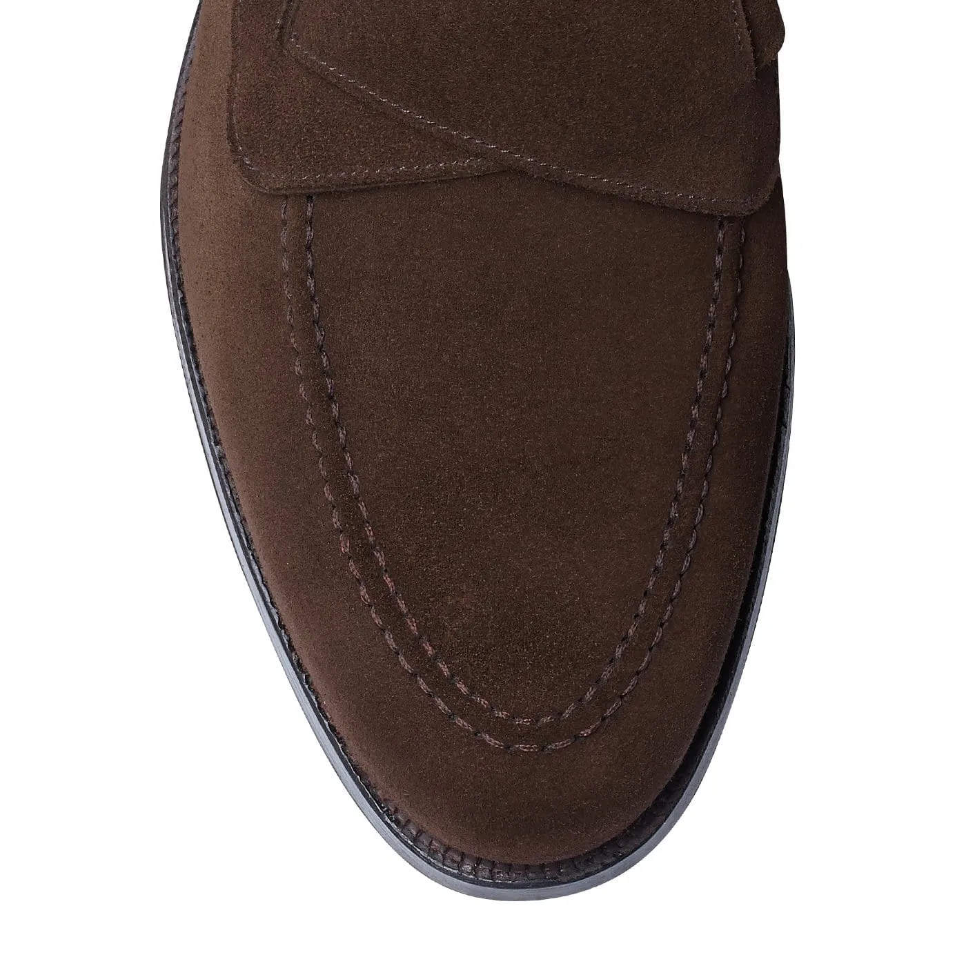 Selby Dark Brown Calf Suede,Men Footwear