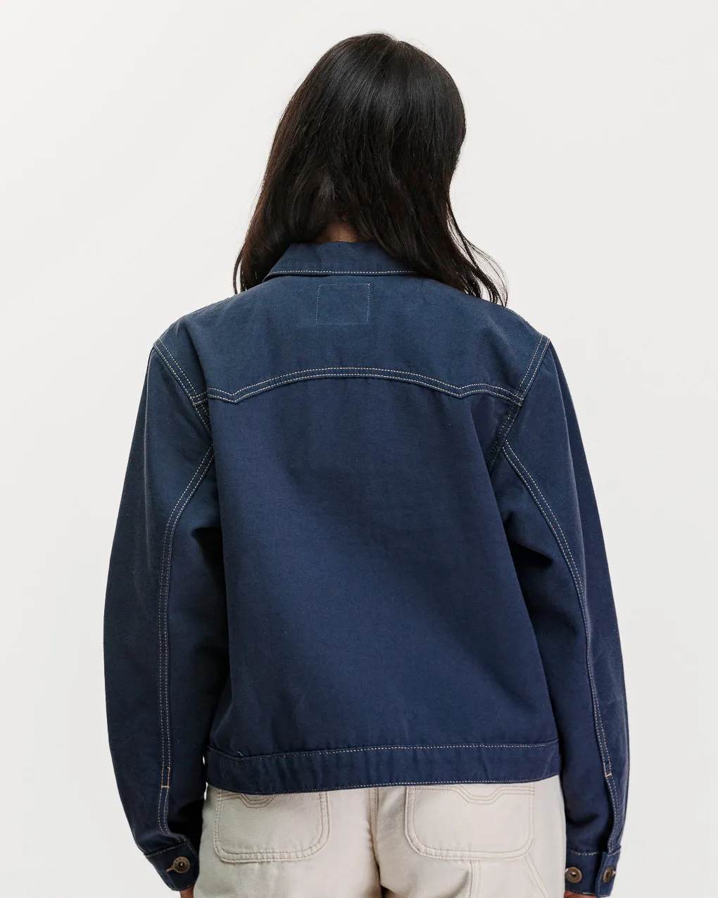 Shangri La Shop Jacket - Navy,Women Tops