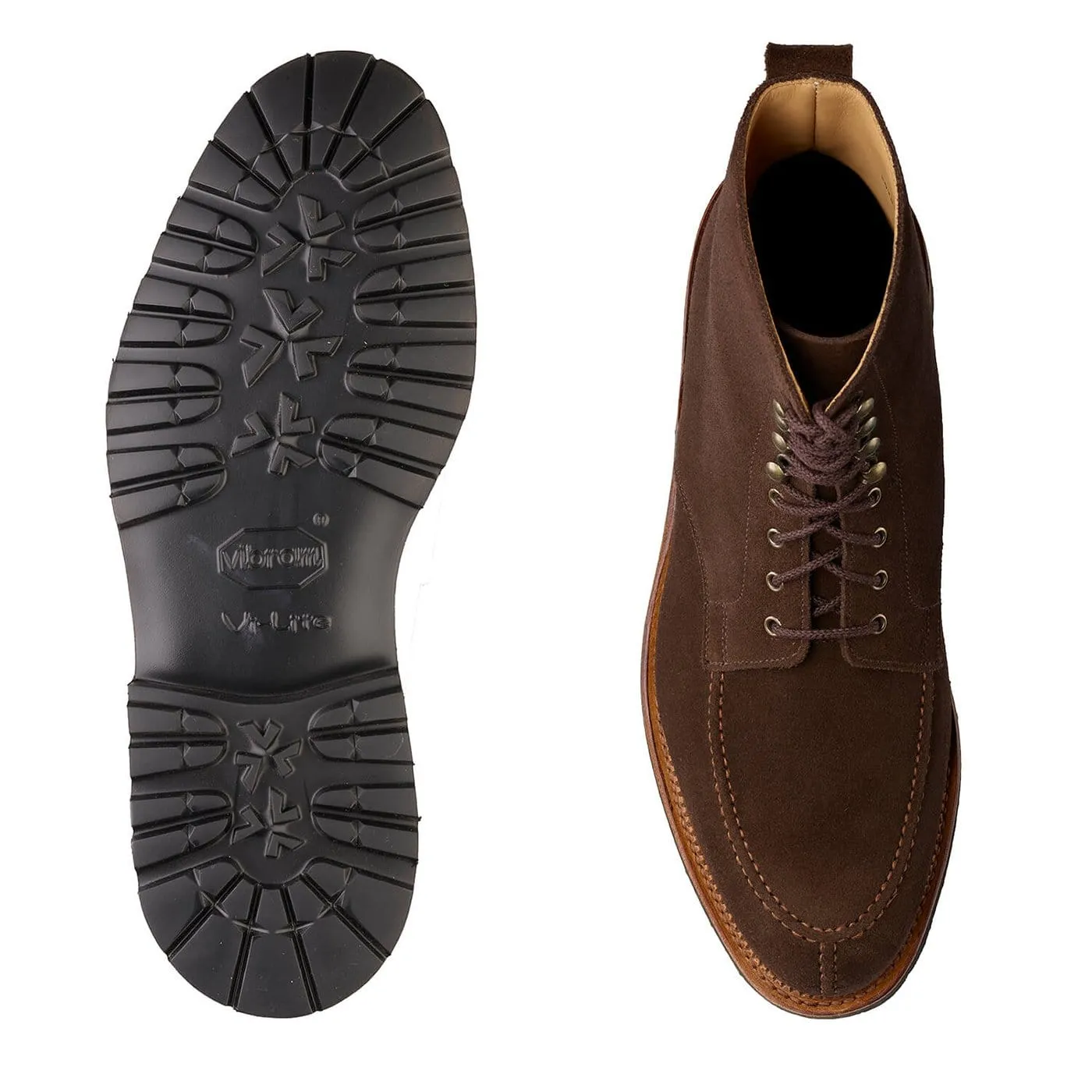 Shannon Dark Brown Suede,Men Footwear