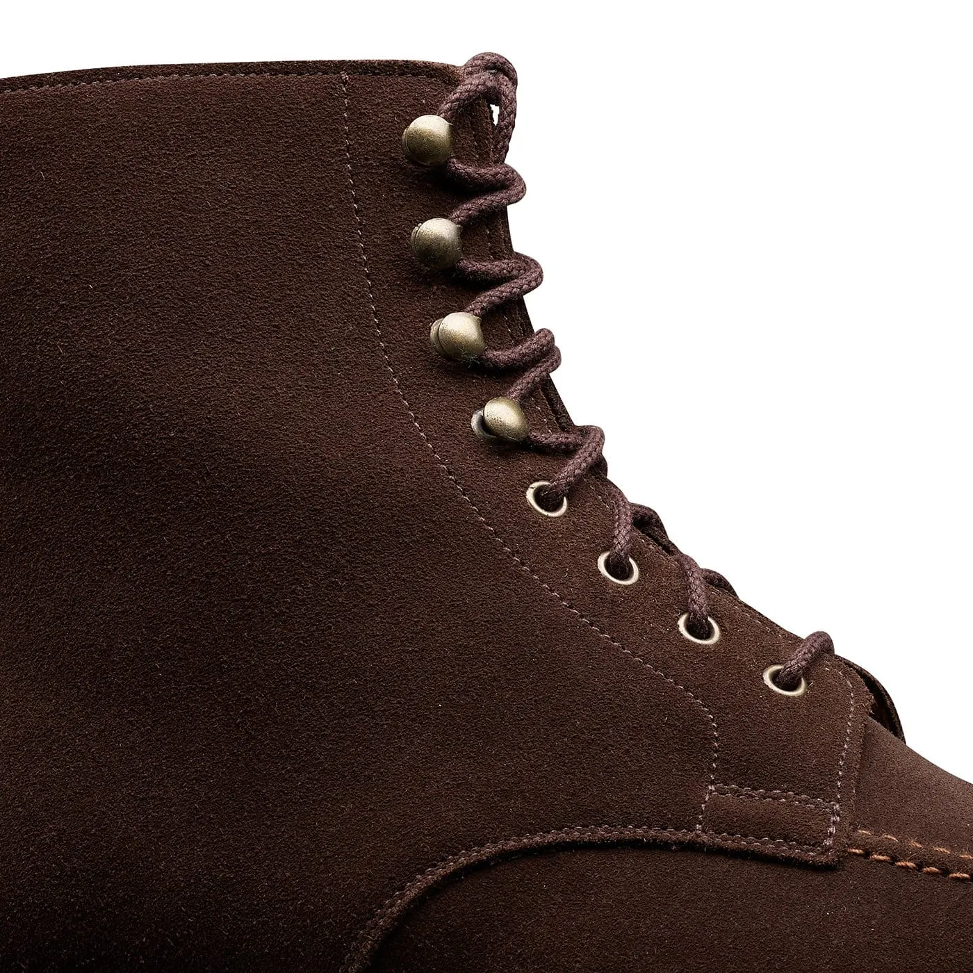 Shannon Dark Brown Suede,Men Footwear