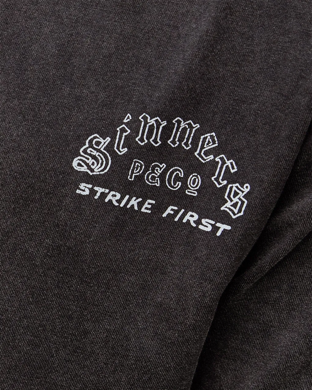 Sinners Boxy T-Shirt - Acid Wash,Men Tops