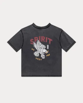 Spirit Boxy T-shirt - Acid Wash,Men Tops