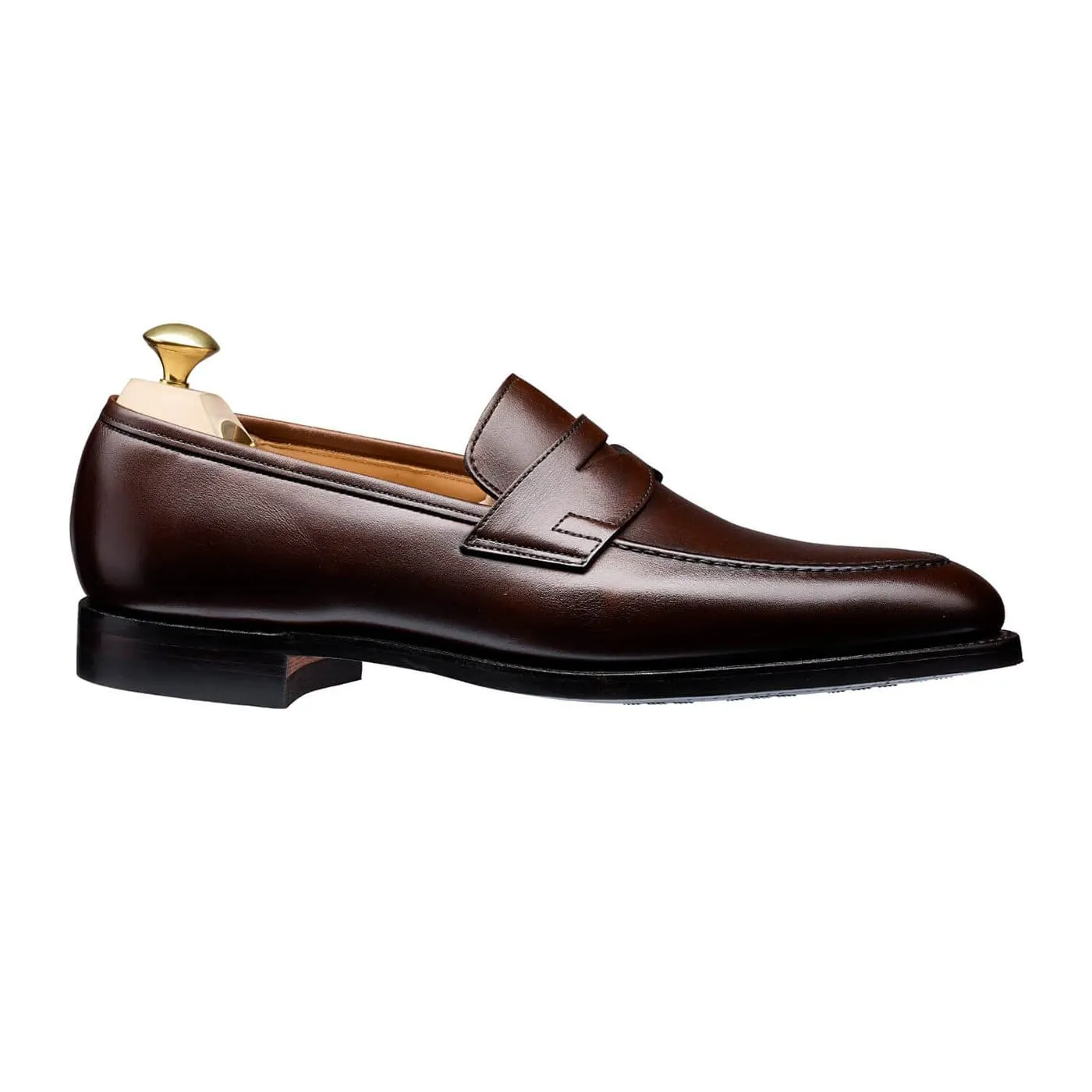Sydney Dark Brown Burnished Calf (City Sole),Men Footwear