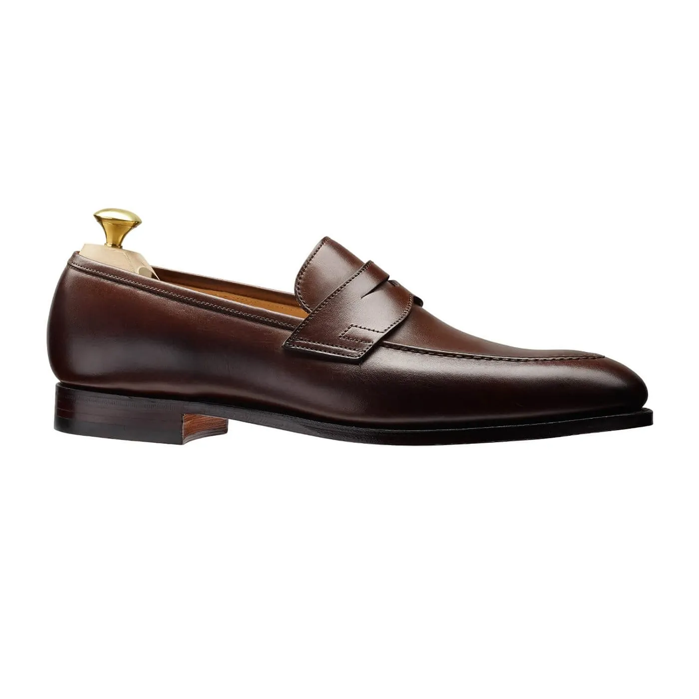 Sydney Dark Brown Burnished Calf,Men Footwear