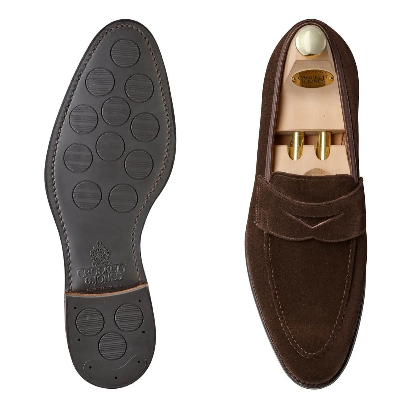 Sydney Dark Brown Suede,Men Footwear