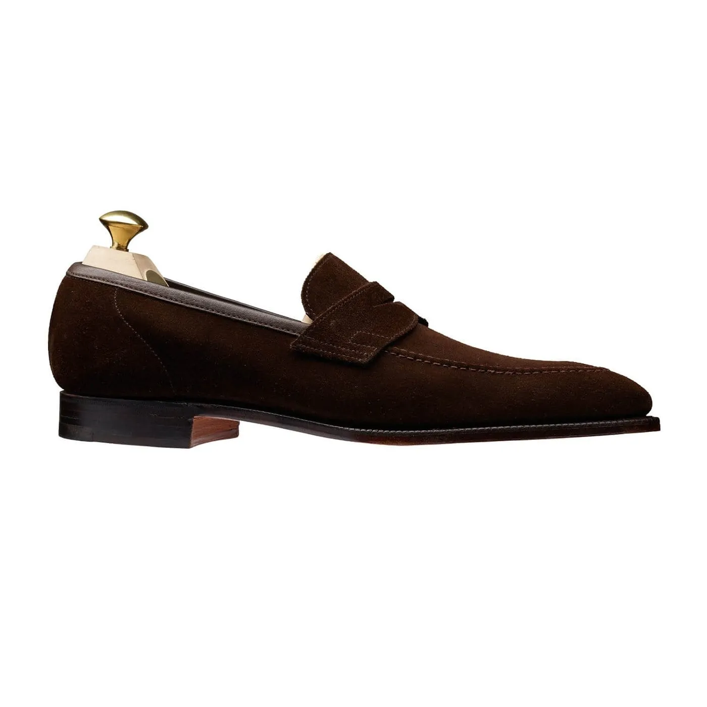 Teign Dark Brown Suede,Men Footwear