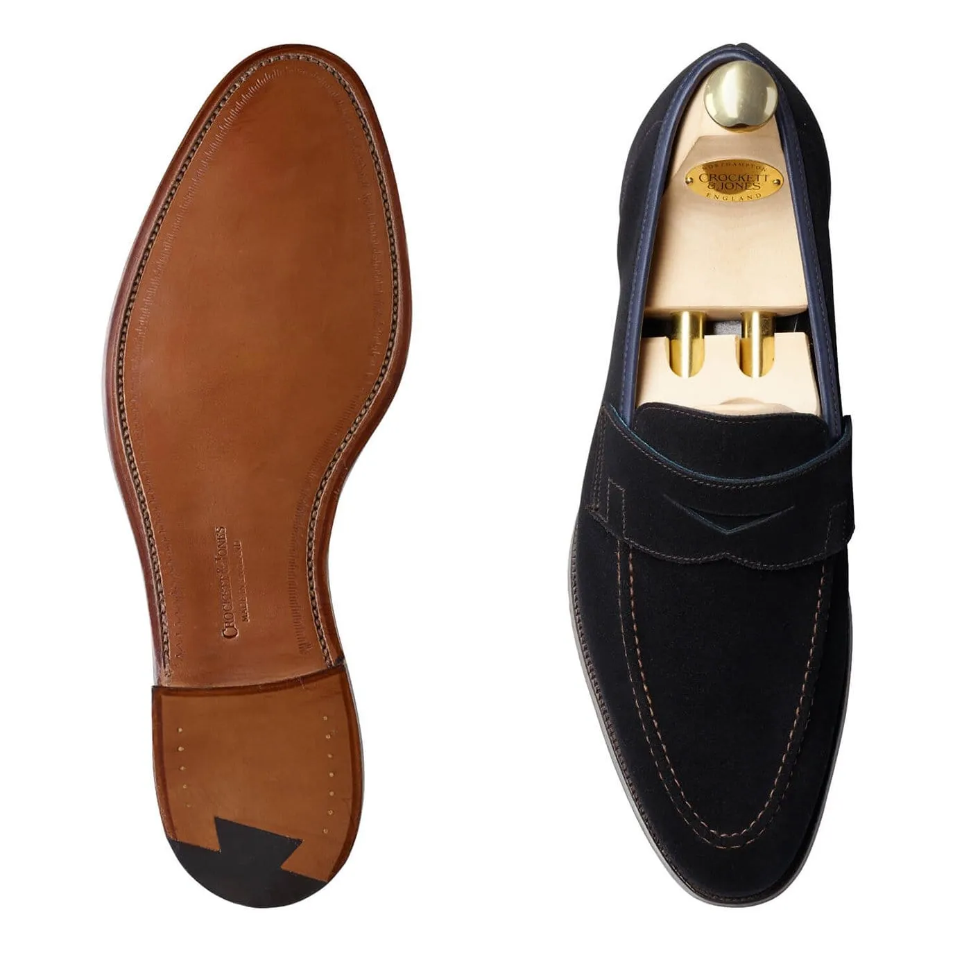 Teign Navy Suede,Men Footwear