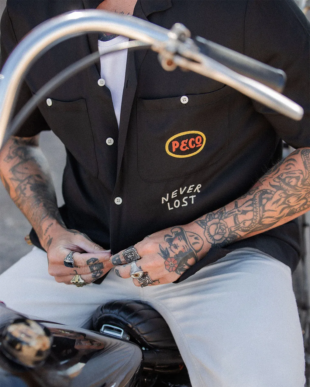Together at Last Bowling Shirt,Men Tops