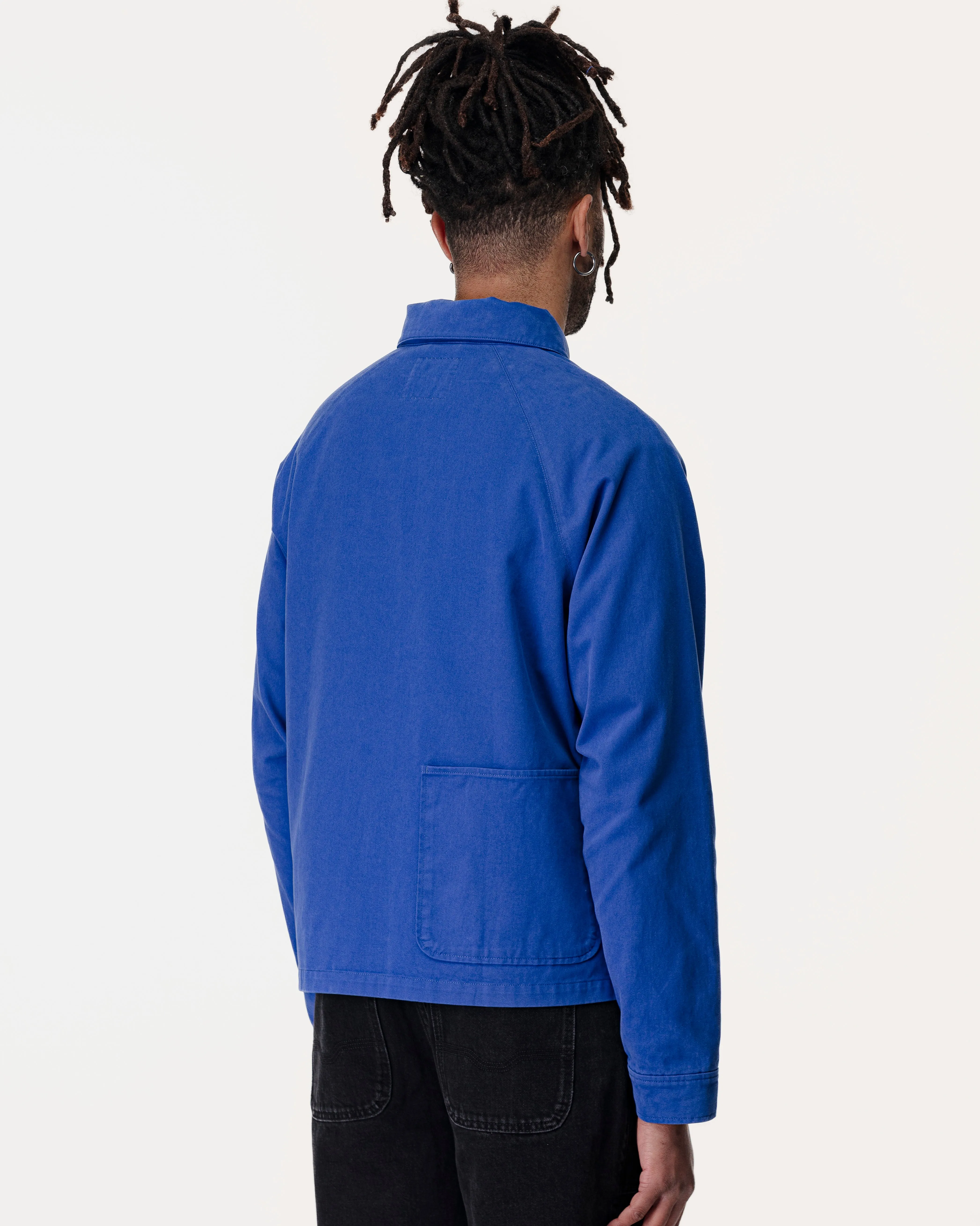 Vyse Chore Jacket - French Blue,Men Tops