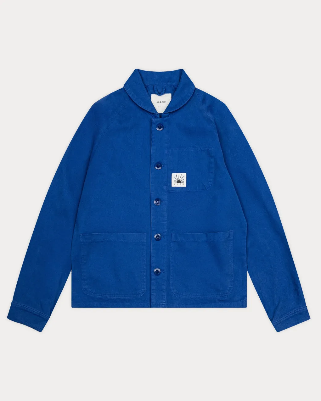 Vyse Chore Jacket - French Blue,Men Tops