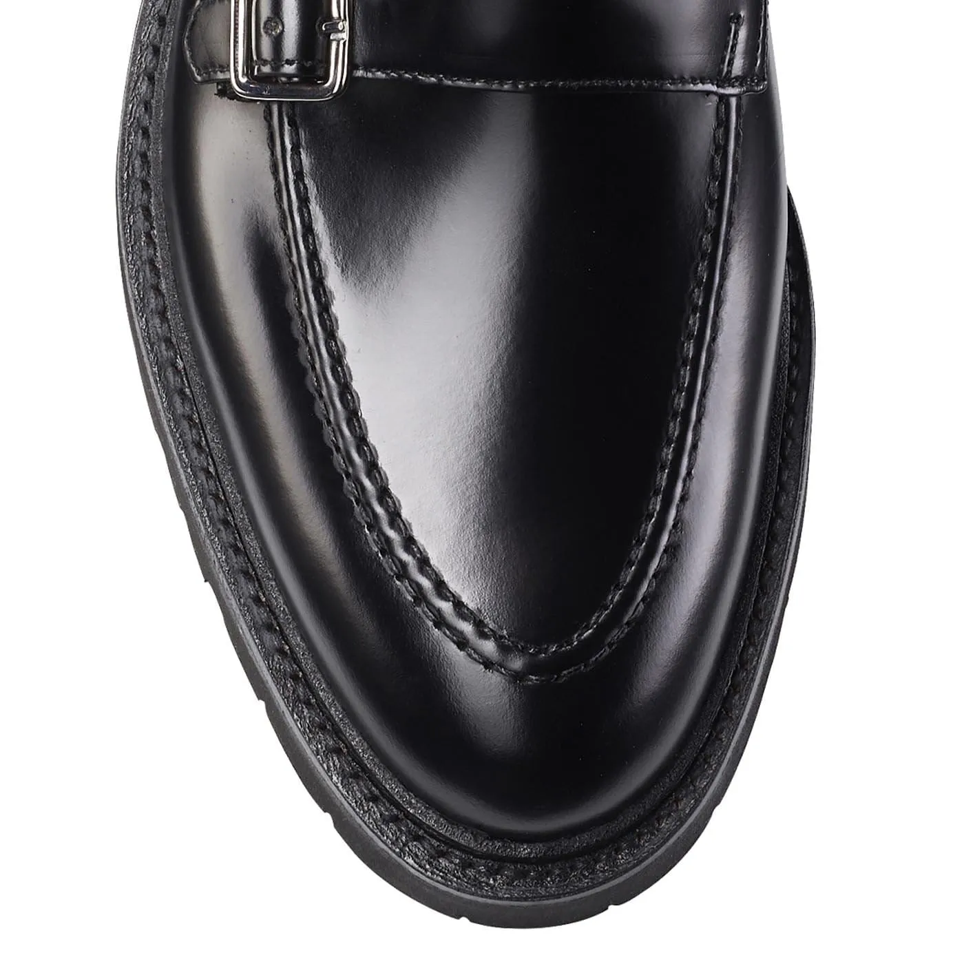 Whitby Black Cavalry Calf,Men Footwear