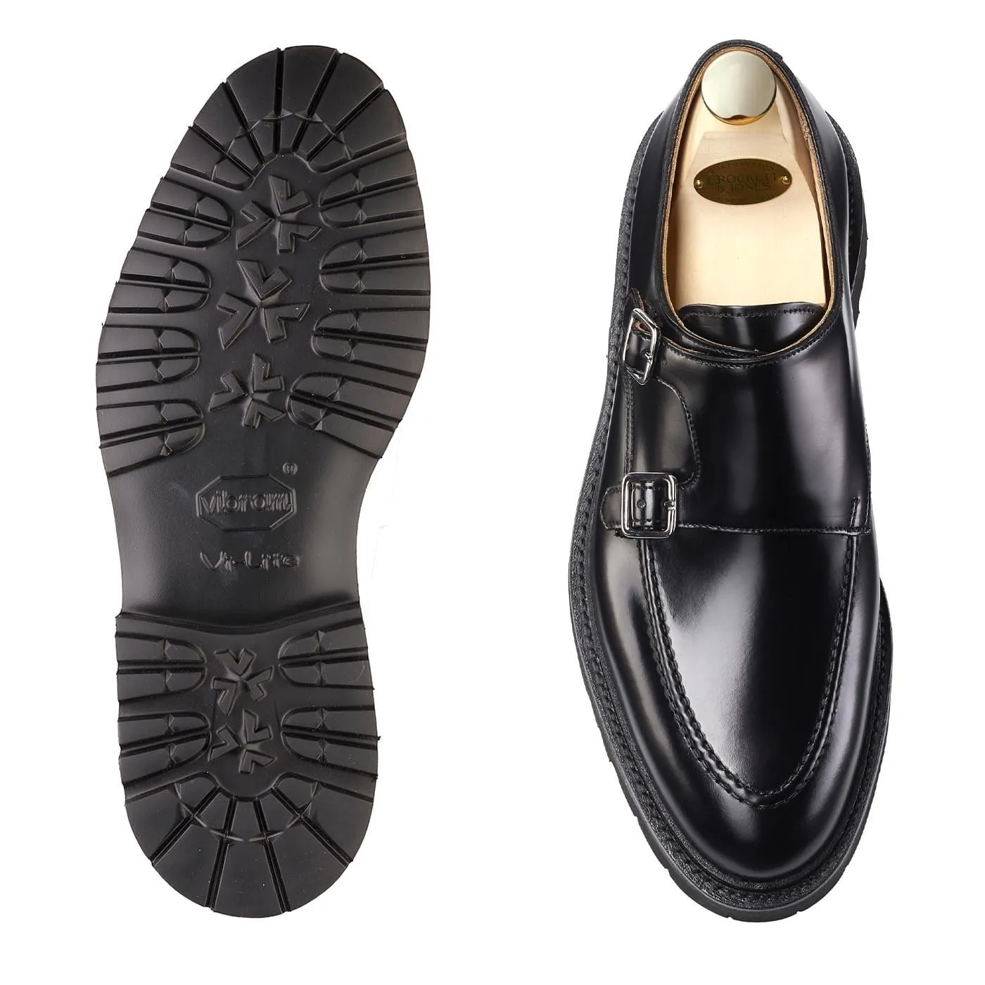 Whitby Black Cavalry Calf,Men Footwear
