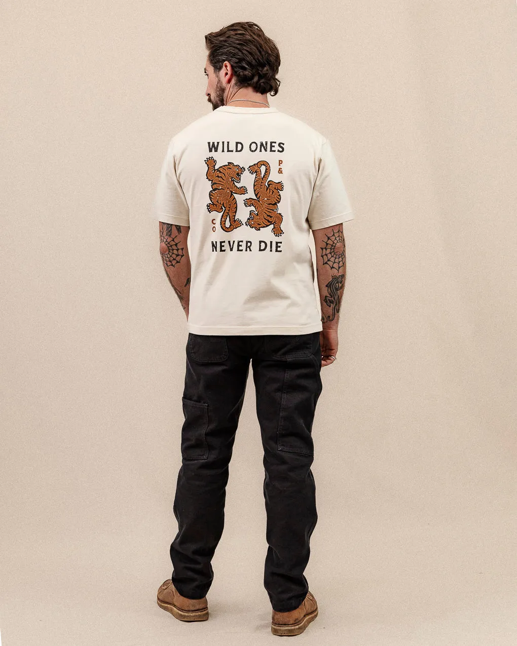 Wild Ones T-Shirt?- Bone,Men Tops