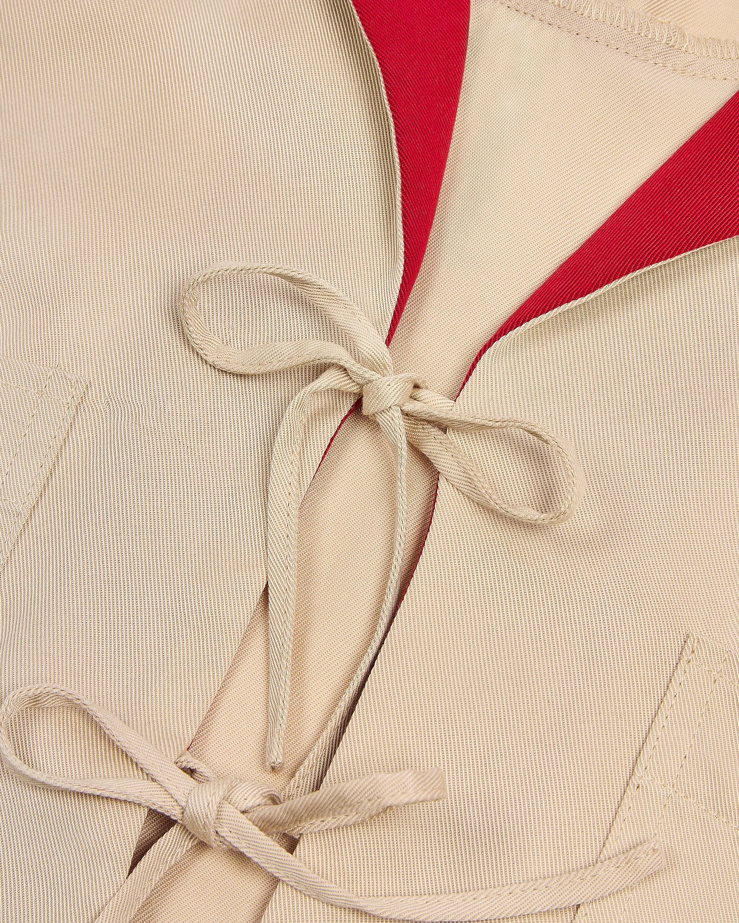 Wildflower Bow-Tie Cropped Shirt - Bone,Women Tops