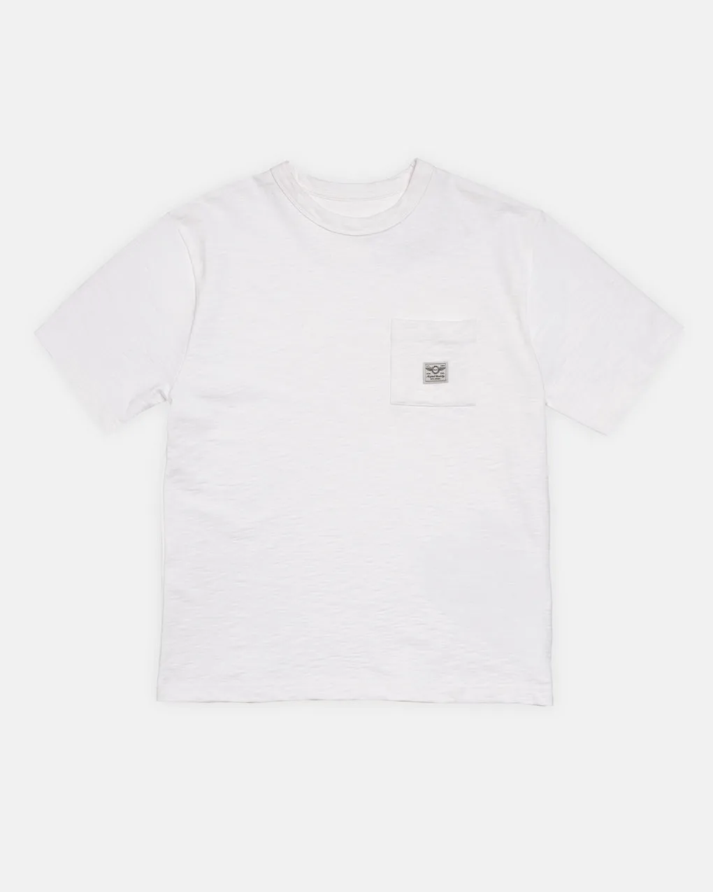 Workwear Slub Pocket T-shirt - Off White,Men Tops