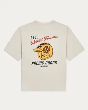 World Famous Boxy T-Shirt - Bone,Men Tops