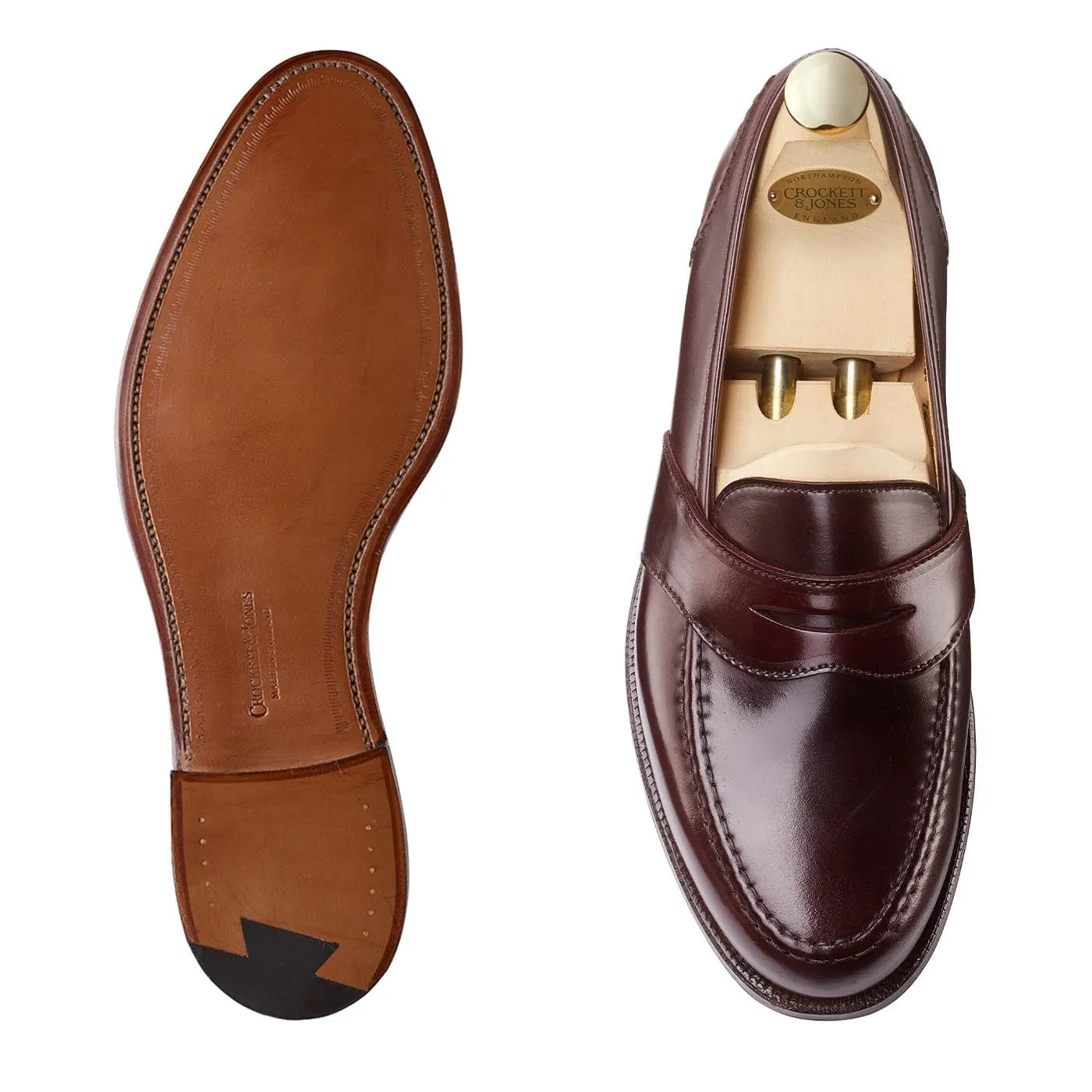 Yale Burgundy Cordovan,Men Footwear
